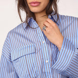 AnicaCC LS Shirt - Blue