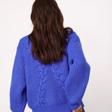 RowCC Rib Cable Knit - New Blue