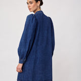 DeniceCC LS Denim Dress - Used Denim