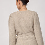 RogerCC Wrap Cardigan - Creme