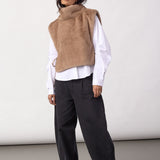 FeraCC Faux Collar - Creme