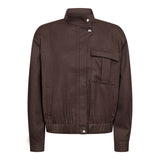 SinaCC Pin Jacket - Dark Brown