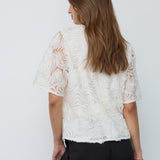 GiovannaCC SS Blouse - Off-White