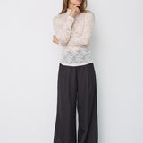 BirtaCC Turtleneck Blouse - Off-White