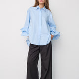 HalenCC Flare Shirt - Sky Blue