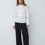 HalenCC Tie Shirt - White