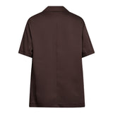 40048 MeiCC SS Blazer - Dark Brown
