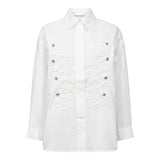 VianneCC Officer Shirt - White