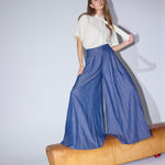 AbiolaCC Skirt Pant - Denim blue - Co'couture