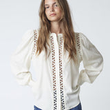 AilaCC Lace Shirt - Off white - Co'couture