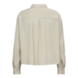 AlbieCC Frill Shirt - Creme - Co'couture
