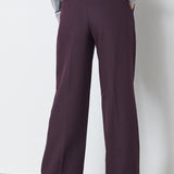 AlmiraCC Pleat LL pant - Plum - Co'couture