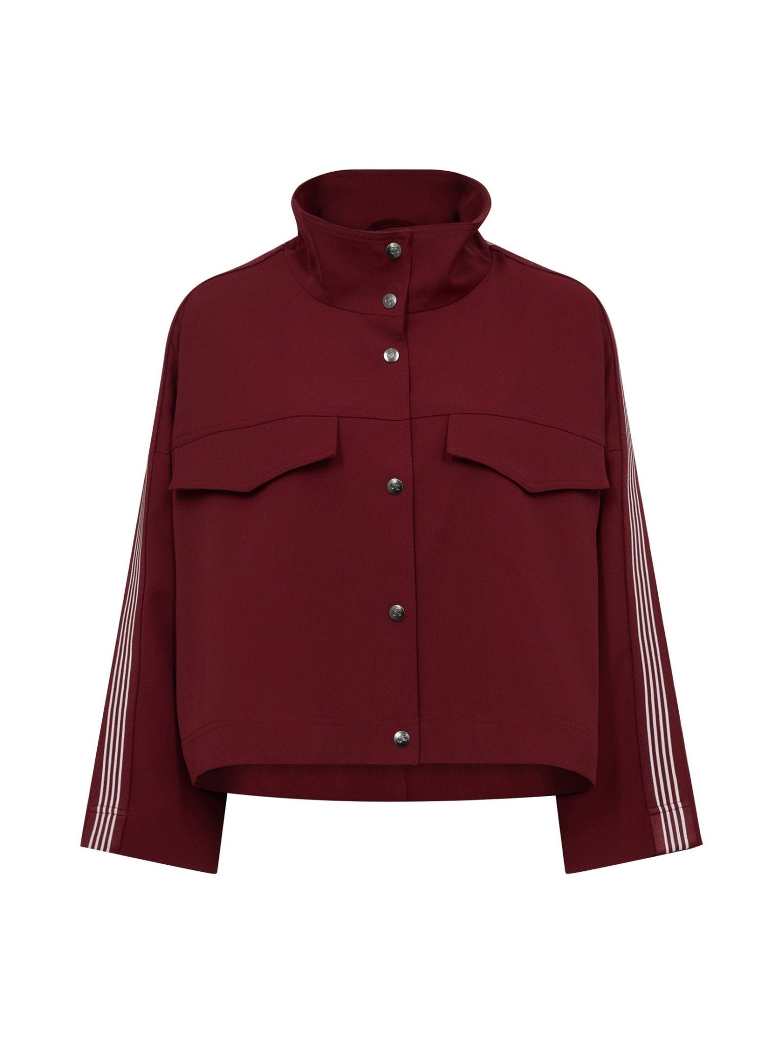 AminaCC Box Jacket - Burgundy - Co'couture