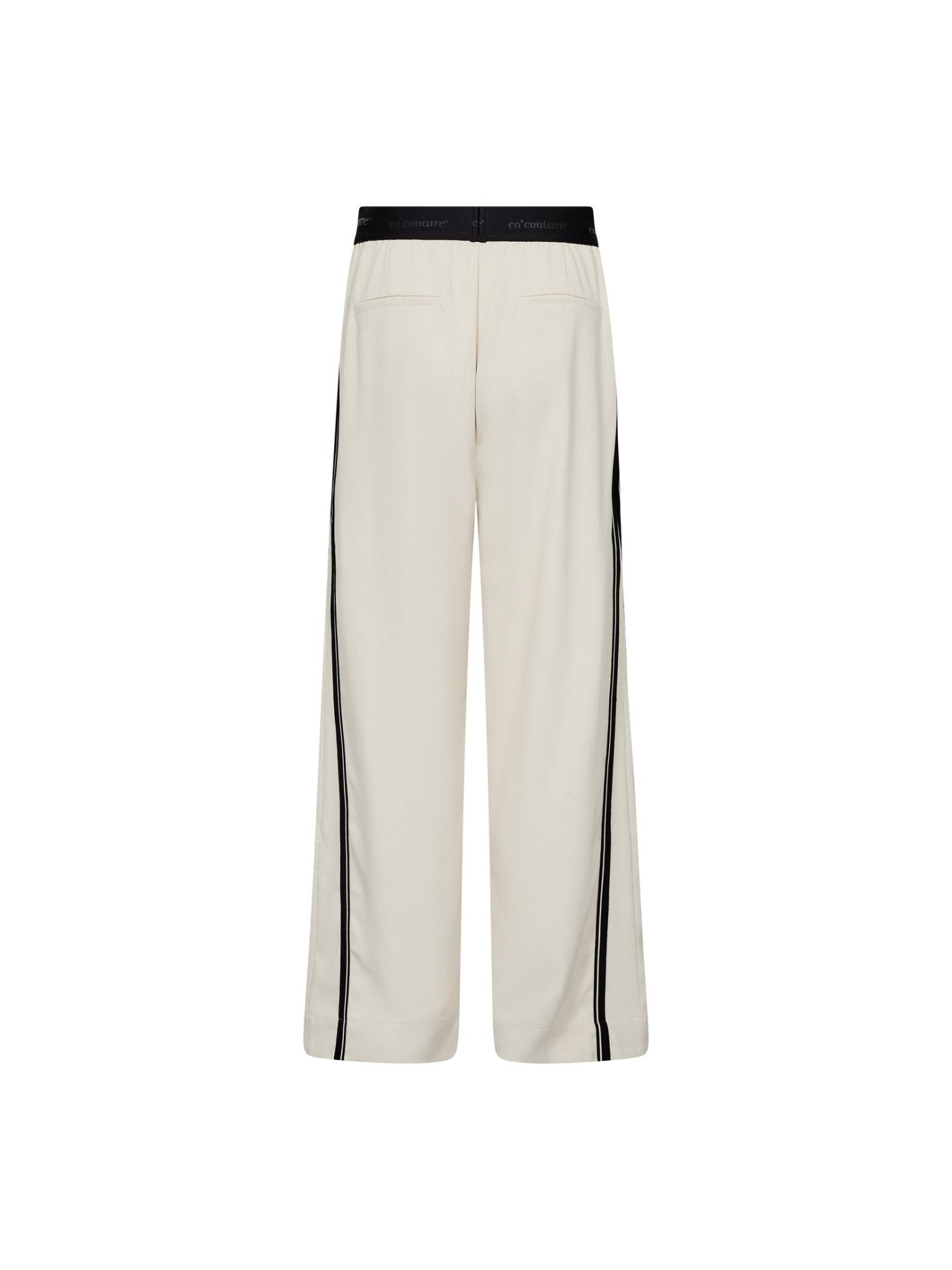 AminaCC Split Panel Pant - Bone - Co'couture