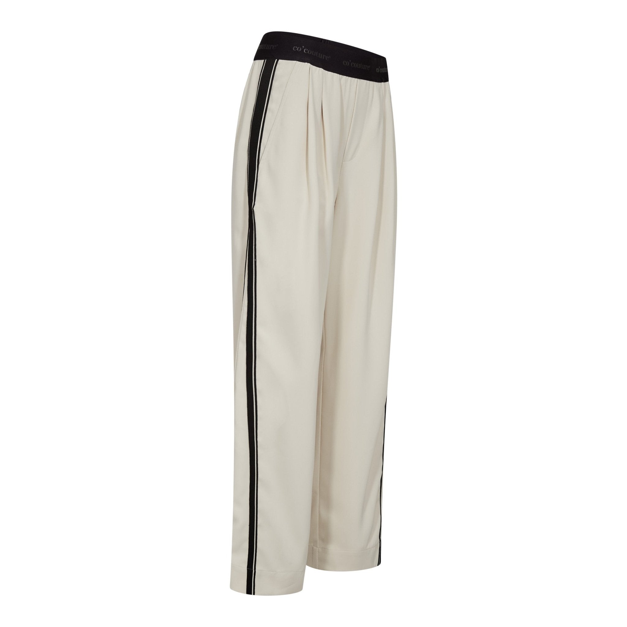 AminaCC Split Panel Pant - Bone - Co'couture