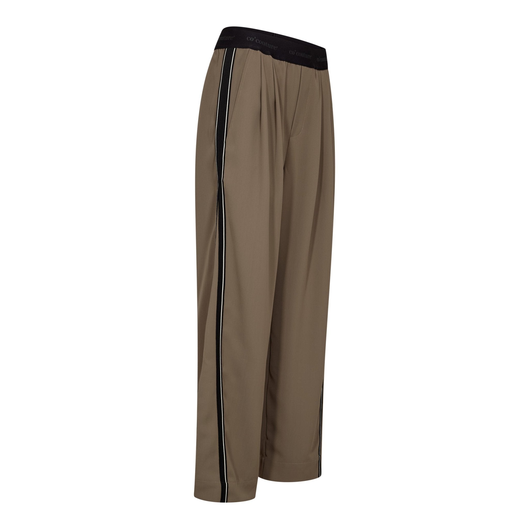 AminaCC Split Panel Pant - Mink - Co'couture