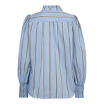 AmoraCC Stripe V - Shirt - Pale Blue - Co'couture