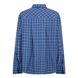 AngelicaCC Check Shirt - Blue - Co'couture