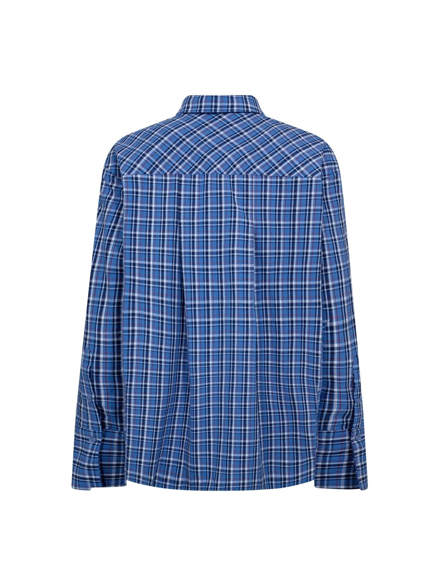 AngelicaCC Check Shirt - Blue - Co'couture