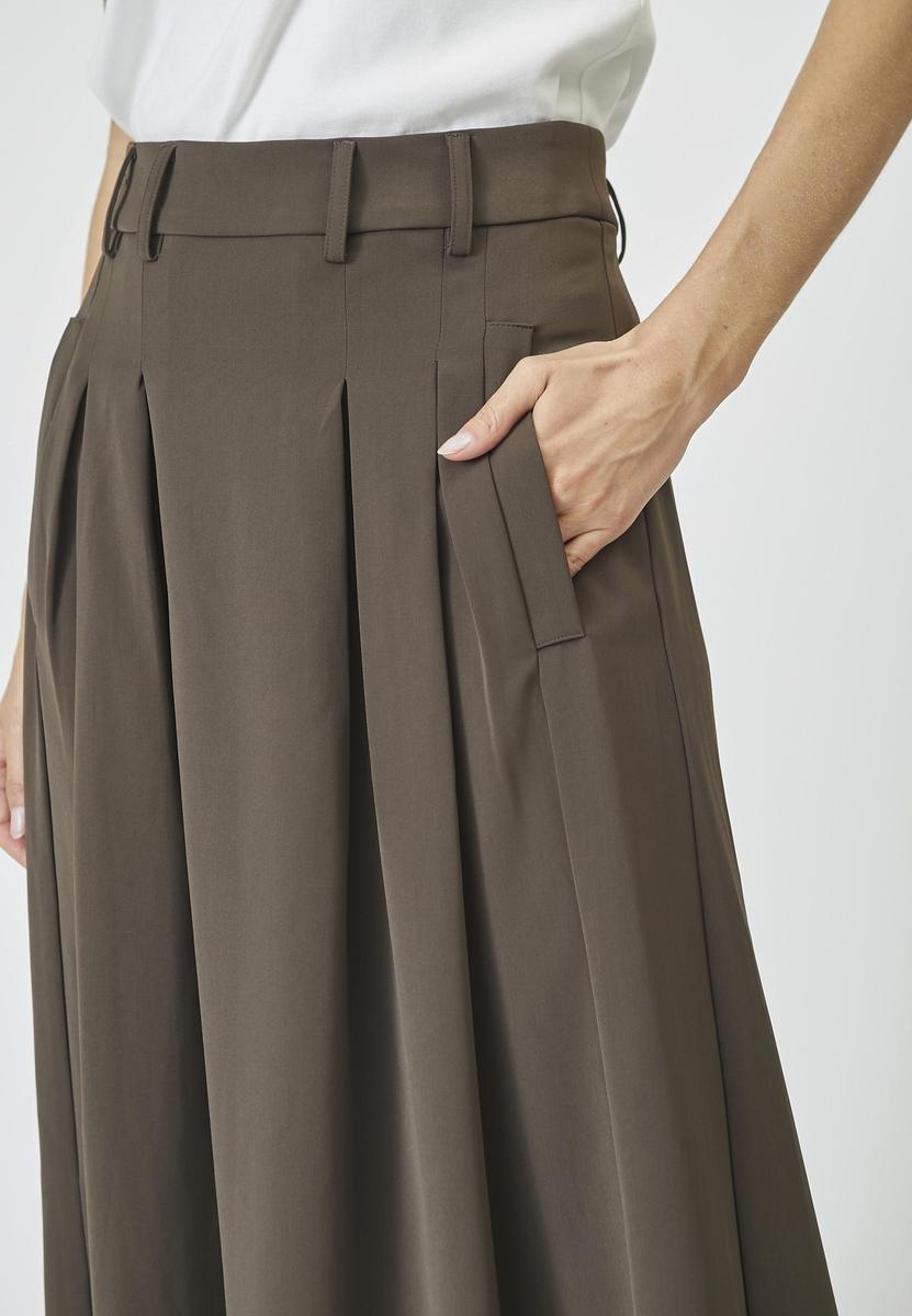 AnyaCC Pleat Skirt - Mocca - Co'couture