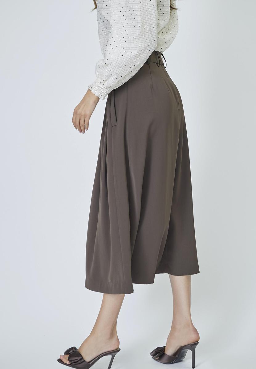 AnyaCC Pleat Skirt - Mocca - Co'couture