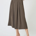 AnyaCC Pleat Skirt - Mocca - Co'couture
