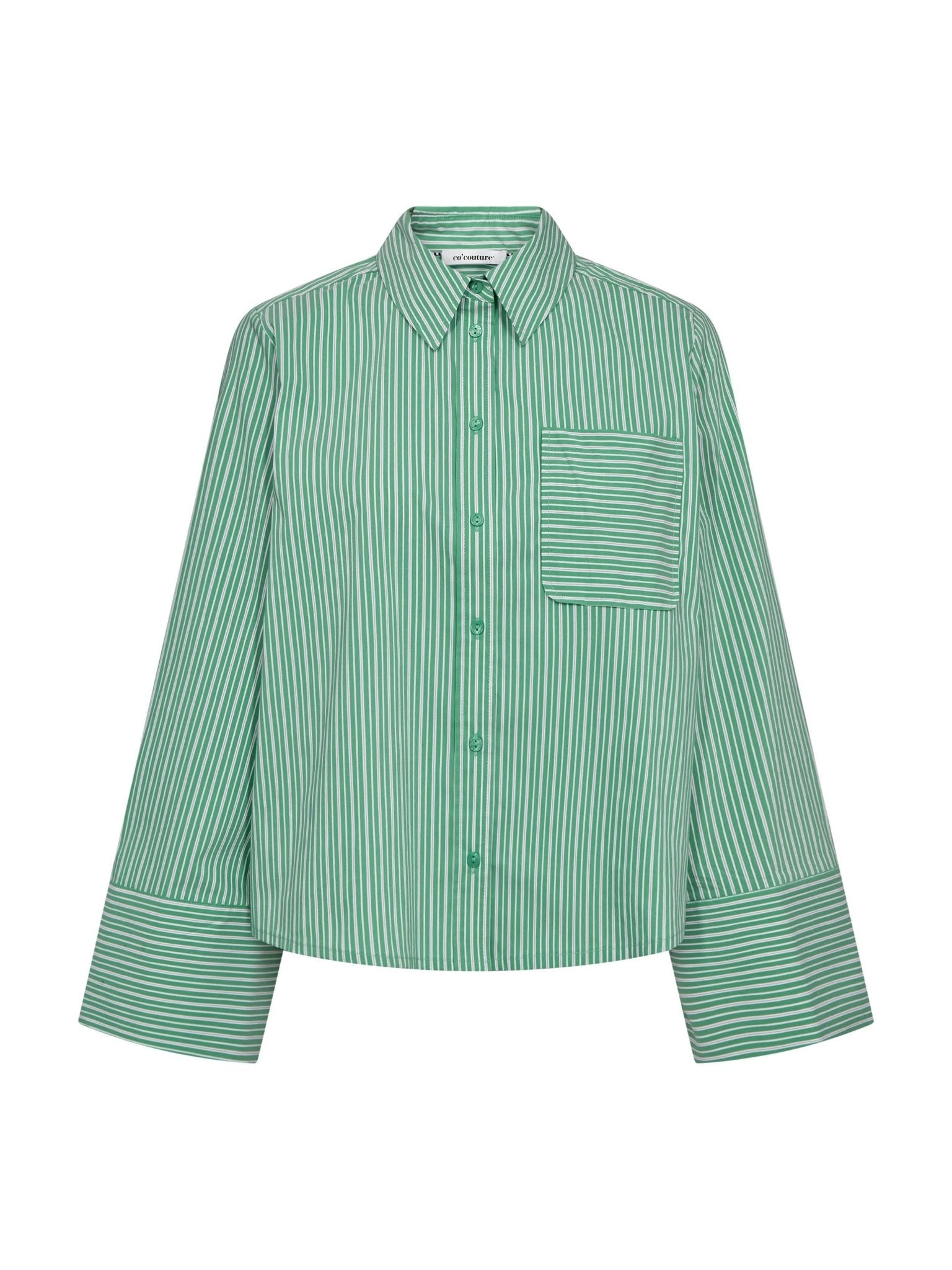 BaliCC Bell Sleeve Shirt - Green - Co'couture