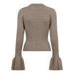 BalinCC Lurex Turtleneck Knit - Champagne - Co'couture