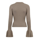 BalinCC Lurex Turtleneck Knit - Champagne - Co'couture
