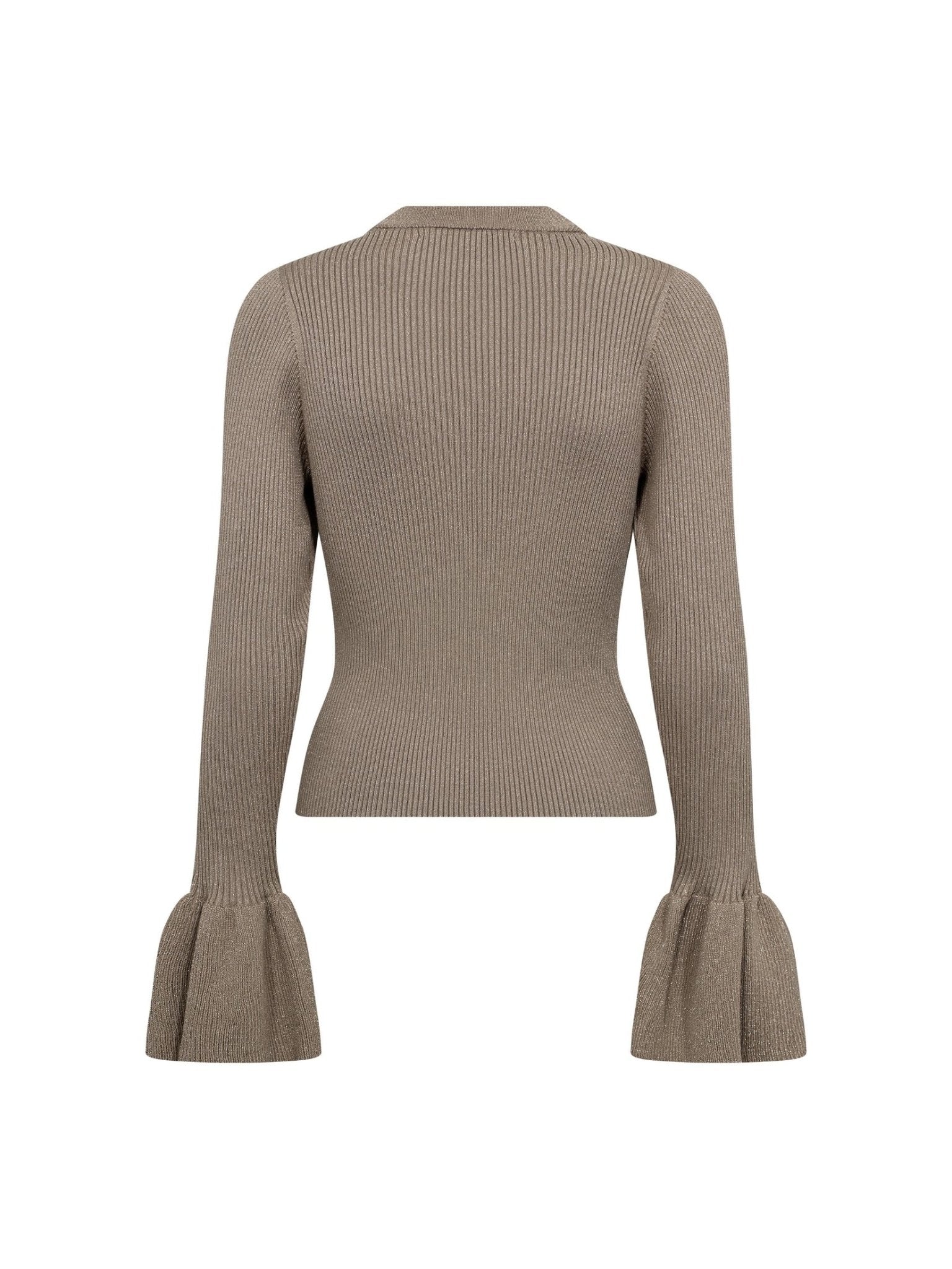 BalinCC Lurex Turtleneck Knit - Champagne - Co'couture