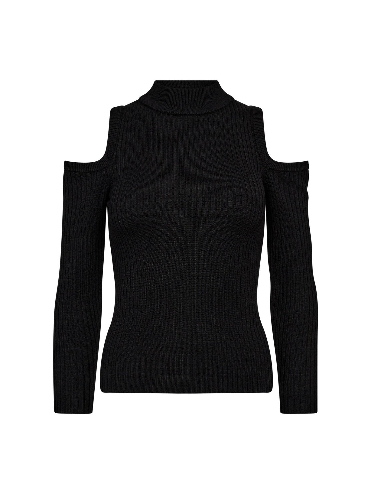 BalinCC Off - Shoulder Knit - Black - Co'couture