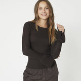 BalinCC Wide Cuff Knit - Dark Brown - Co'couture