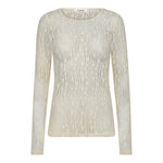 BarbCC O - Neck Blouse - Off white - Co'couture