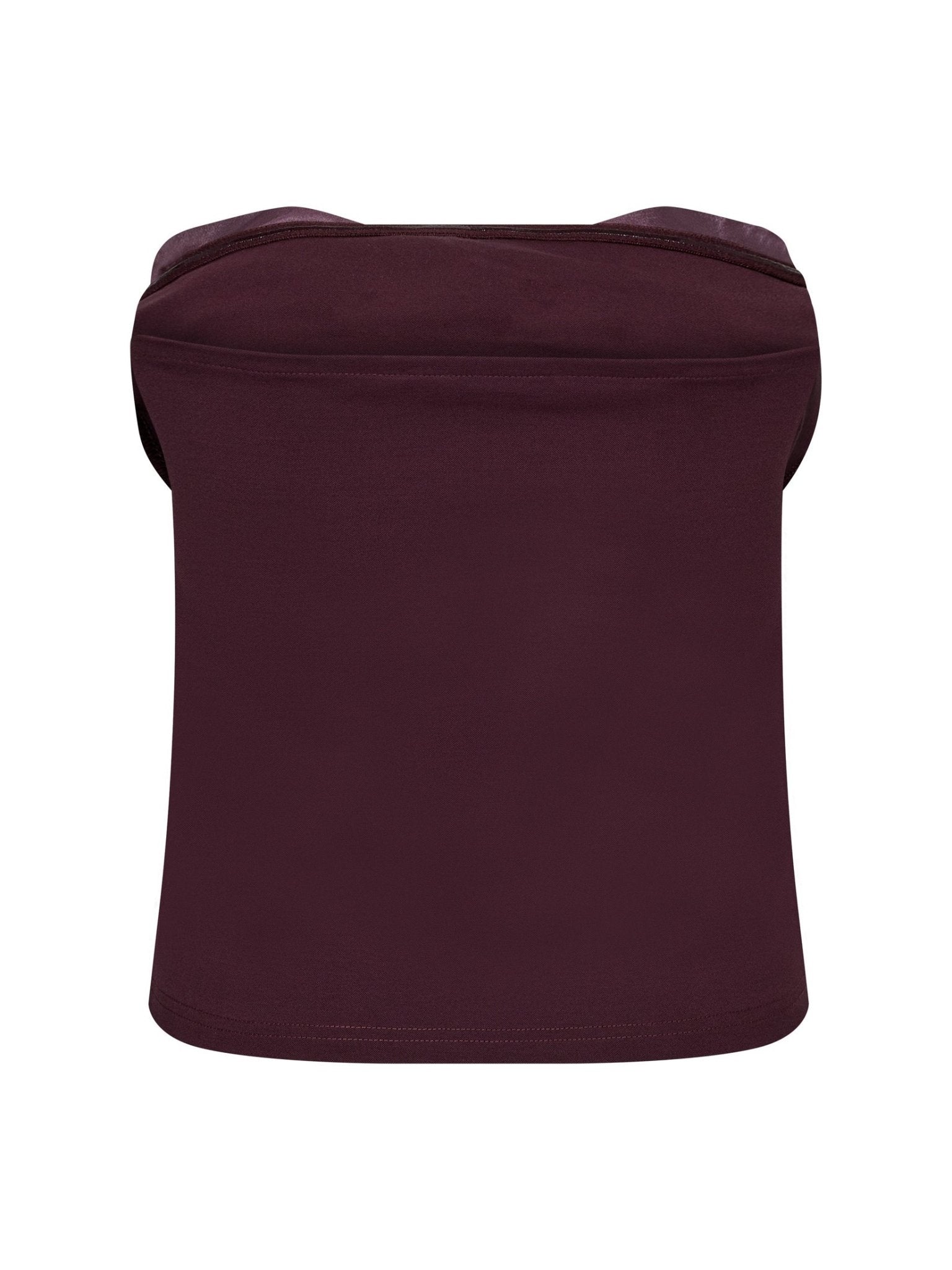 BarryCC Bow Top - Plum - Co'couture