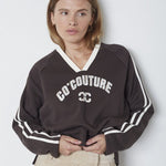 BatuCC Coco V - Sweat - Dark Brown - Co'couture
