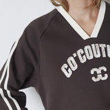 BatuCC Coco V - Sweat - Dark Brown - Co'couture