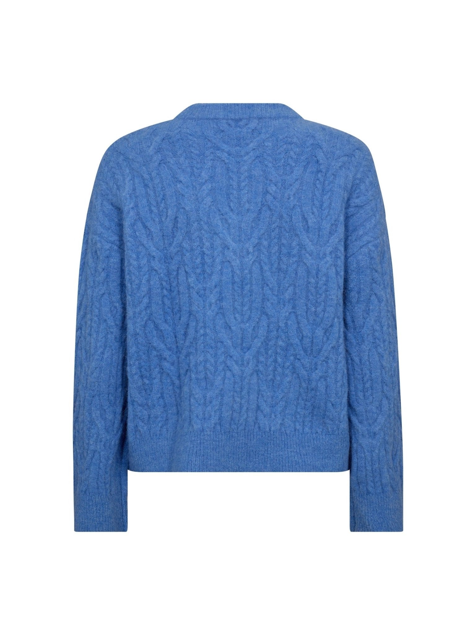 BenalCC Cable O - Knit - Blue - Co'couture