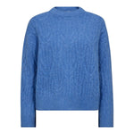 BenalCC Cable O - Knit - Blue - Co'couture