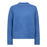 BenalCC Cable O - Knit - Blue - Co'couture