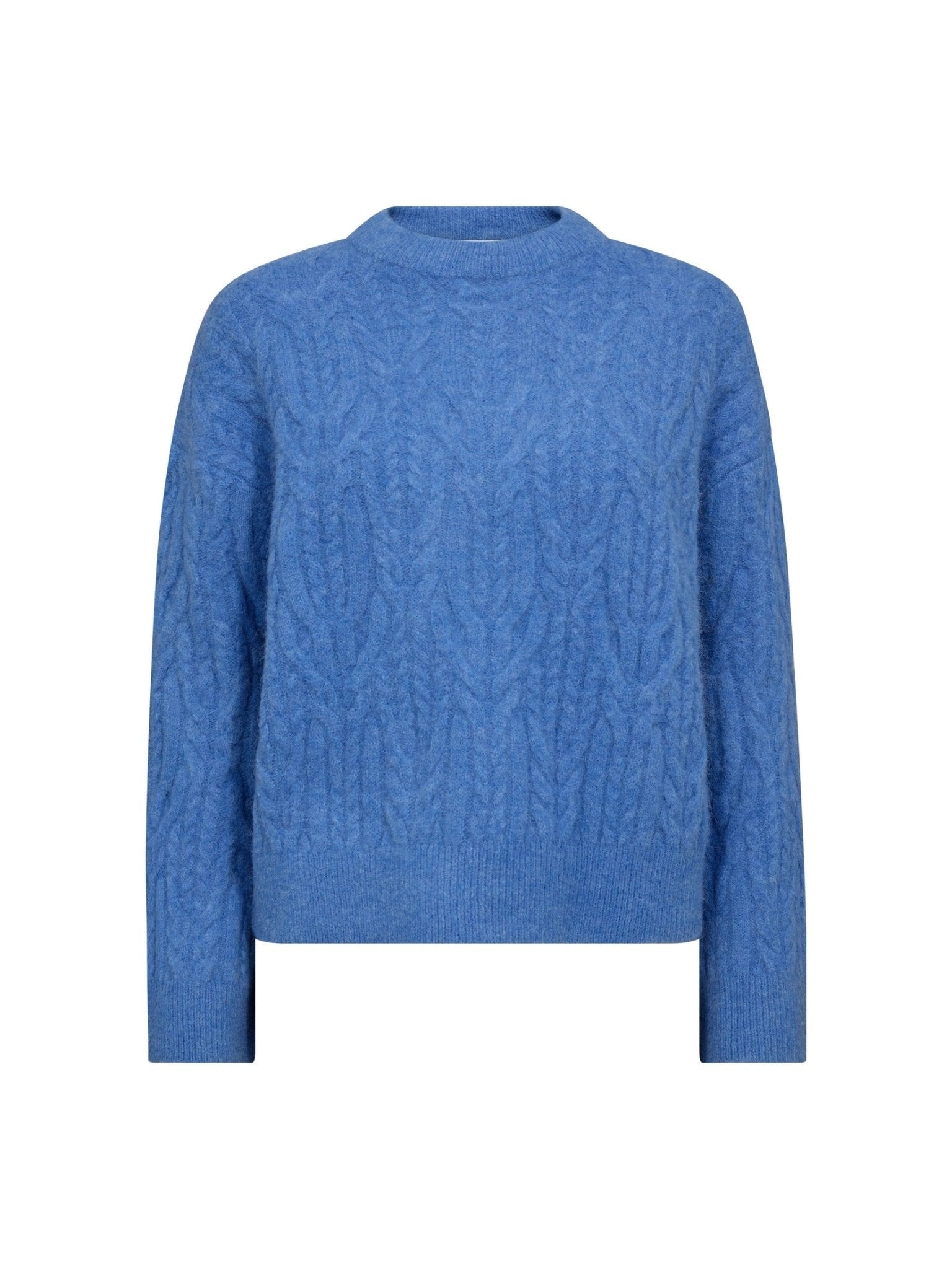 BenalCC Cable O - Knit - Blue - Co'couture