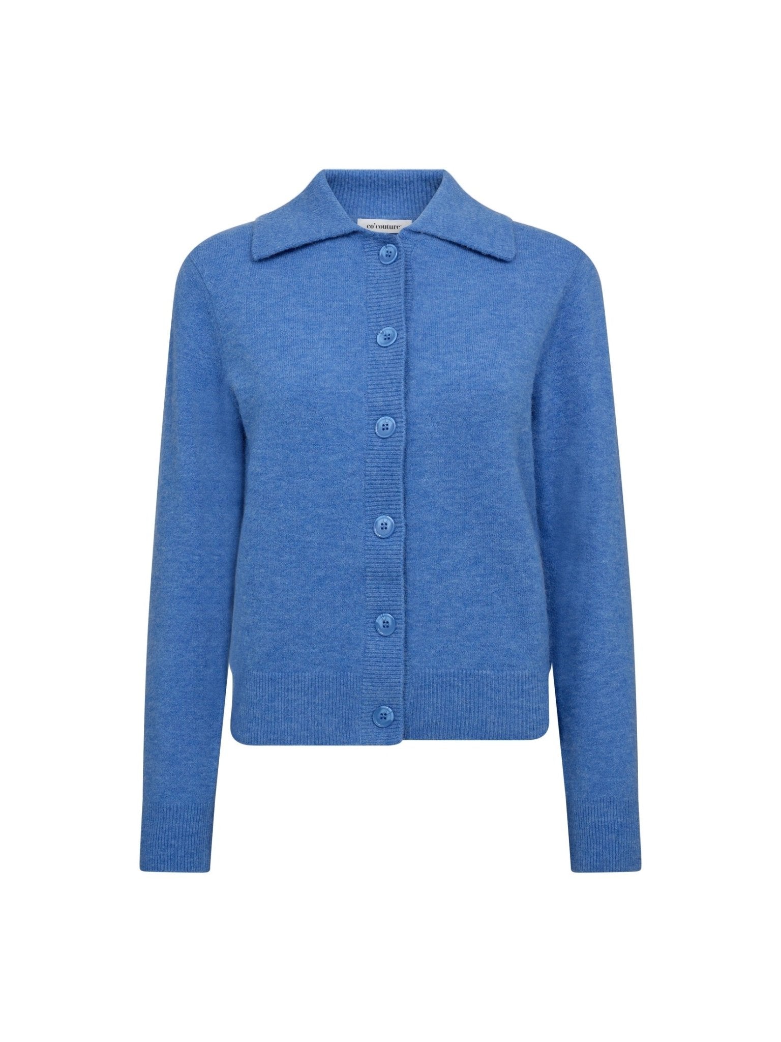 BenalCC Collar Cardigan - Blue - Co'couture