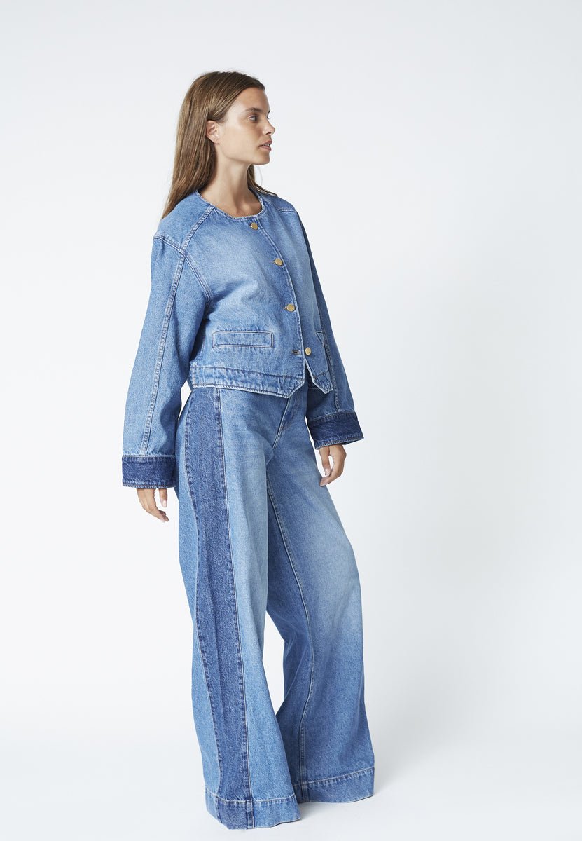 BilbaoCC Wide LL Jeans - Denim blue - Co'couture