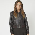 BinaCC Jacket - Dark Brown - Co'couture