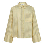BlaineCC Bell Sleeve Shirt - PaleYellow - Co'couture
