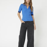BonnyCC Polo SS Knit - Blue - Co'couture