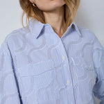 BradyCC Wave Shirt - Pale Blue - Co'couture