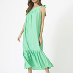 CallumCC Asym Dress - Vibrant Green - Co'couture
