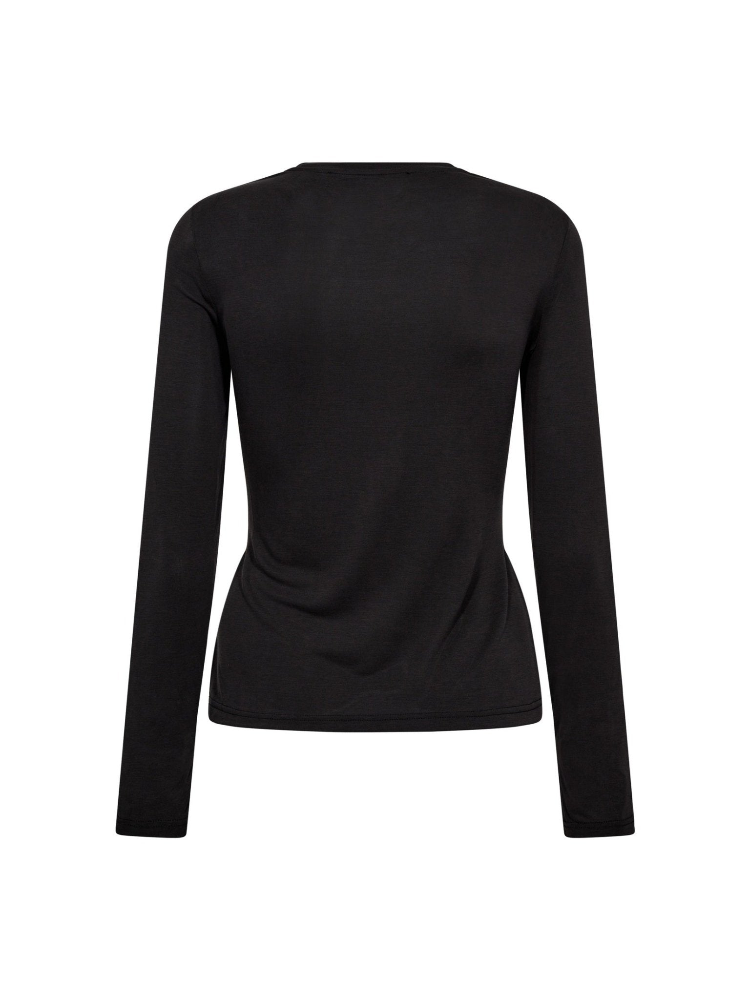 CamillaCC Drape LS Blouse - Dark Grey - Co'couture