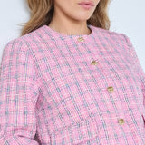 CammieCC Boucle Jacket - Candyfloss - Co'couture