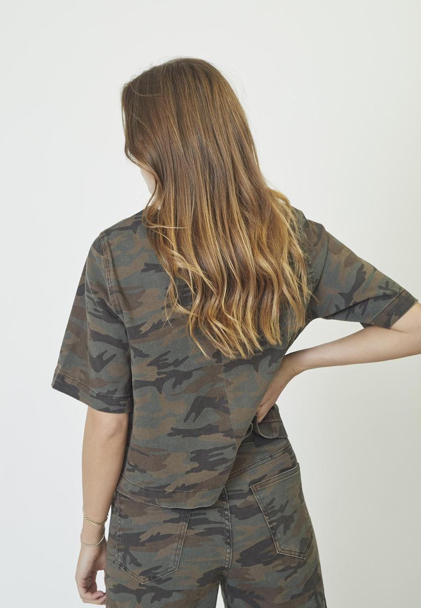 CamouCC Denim Blouse - Camouflage - Co'couture